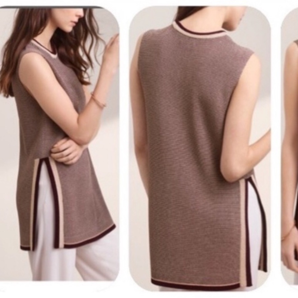 Aritzia Wilfred Palmier tank sweater